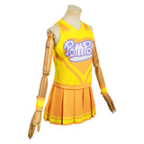 Na Nare Hana Nare Yellow Cheerleading Uniforms Cosplay Costume Outfits Halloween Carnival Suit