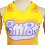 Na Nare Hana Nare Yellow Cheerleading Uniforms Cosplay Costume Outfits Halloween Carnival Suit