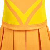 Na Nare Hana Nare Yellow Cheerleading Uniforms Cosplay Costume Outfits Halloween Carnival Suit