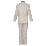 Nanami Kento White Outfit Cosplay Costume Halloween Carnival Party Suit 