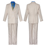 Nanami Kento White Outfit Cosplay Costume Halloween Carnival Party Suit 