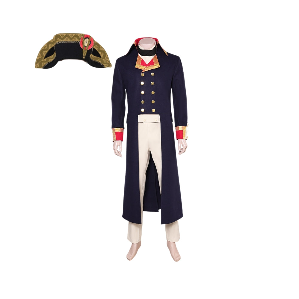Napoleon 2023 Blue Suit Cosplay Costume Outfits Halloween Carnival Suit