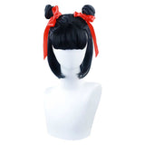 Ne Zha 2 Cosplay Wig Heat Resistant Synthetic Hair Carnival Halloween Party Props