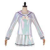 NEEDY GIRL OVERDOSE KAngel Sliver Outfit Cosplay Costume Halloween Carnival Party Suit