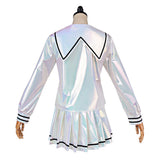 NEEDY GIRL OVERDOSE KAngel Sliver Outfit Cosplay Costume Halloween Carnival Party Suit