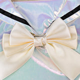 NEEDY GIRL OVERDOSE KAngel Sliver Outfit Cosplay Costume Halloween Carnival Party Suit
