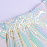 NEEDY GIRL OVERDOSE KAngel Sliver Outfit Cosplay Costume Halloween Carnival Party Suit