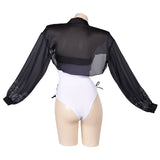 NieR: Automata Ver1.1a YoRHa No.2 Type B Original ONE PIECE Black-white Swimsuit Swimwear Cosplay Costume Outfits
