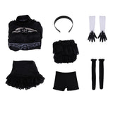 NieR:Automata 2B Black Dress Cosplay Costume Halloween Carnival Party Suit