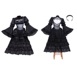 NieR:Automata 2B Black Dress Cosplay Costume Halloween Carnival Party Suit