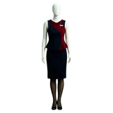 Non-Stop Nacy Women Black and Red Outfit Cosplay Costume Halloween Carnival Party Suit