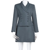 Nosferatu Lucy Harker Grey Cosplay Costume For Adult Female Halloween Carnival Party Suit