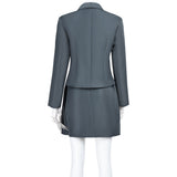 Nosferatu Lucy Harker Grey Cosplay Costume For Adult Female Halloween Carnival Party Suit