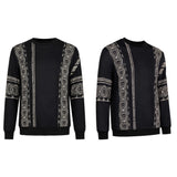 Obsession Bear Black Crewneck Sweatshirt Cosplay Costume Halloween Carnival Party Suit