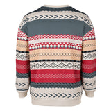 Obsession Bear Color-block Sweater Cosplay Costume Halloween Carnival Party Suit
