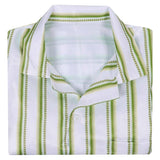 Obsession Bear Green Striped Shirt Cosplay Costume Halloween Carnival Party Suit