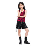 Obsession Nikki Kids Children Red Outfit Cosplay Costume Halloween Carnival Party Suit