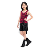 Obsession Nikki Kids Children Red Outfit Cosplay Costume Halloween Carnival Party Suit