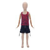 Obsession Nikki Kids Children Red Outfit Cosplay Costume Halloween Carnival Party Suit