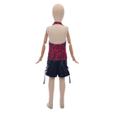 Obsession Nikki Kids Children Red Outfit Cosplay Costume Halloween Carnival Party Suit