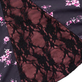 Obsession Nikki Women Black Printed Dress Cosplay Costume Halloween Carnival Party Suit