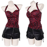 Obsession Nikki Women Red Outfit Cosplay Costume Halloween Carnival Party Suit