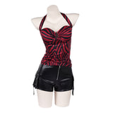 Obsession Nikki Women Red Outfit Cosplay Costume Halloween Carnival Party Suit
