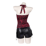 Obsession Nikki Women Red Outfit Cosplay Costume Halloween Carnival Party Suit
