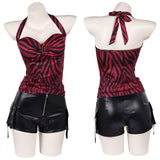 Obsession Nikki Women Red Outfit Cosplay Costume Halloween Carnival Party Suit