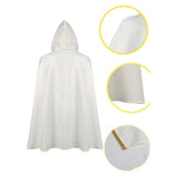 Octopath Traveler Temenos Mistral  White Cloak Cosplay Costume Halloween Carnival Party Suit