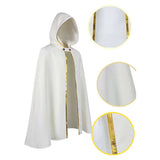 Octopath Traveler Temenos Mistral  White Cloak Cosplay Costume Halloween Carnival Party Suit
