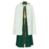Octopath Traveler Temenos Mistral Green Rope Cosplay Costume Halloween Carnival Party Suit