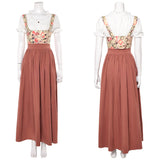Oktoberfest 1900 Maria Hoflinger Cosplay Costume Halloween Carnival Party Suit