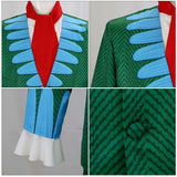 One Piece Baroque Green Outfit Cosplay Costume Halloween Carnival Party Suit