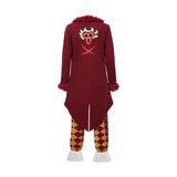 One Piece Bartolomeo Red Outfit Cosplay Costume Halloween Carnival Party Suit