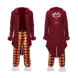 One Piece Bartolomeo Red Outfit Cosplay Costume Halloween Carnival Party Suit