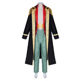 One Piece Blackbeard Marshall D. Teech Black Suit Cosplay Costume Outfits Halloween Carnival Suit