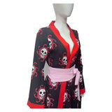 One Piece Boa Hancock Black Dress Cosplay Costume Halloween Carnival Party Suit