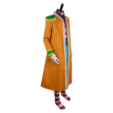 One Piece Buggy Orange Coat Cosplay Costume Outfits Halloween Carnival Suit