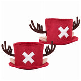One Piece Chopper Cosplay Hat Halloween Carnival Costume Accessories 