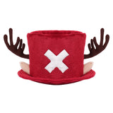 One Piece Chopper Cosplay Hat Halloween Carnival Costume Accessories 
