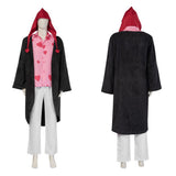 One Piece Corazon Pink Outfit Cosplay Costume Halloween Carnival Party Suit