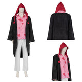 One Piece Corazon Pink Outfit Cosplay Costume Halloween Carnival Party Suit