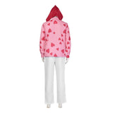 One Piece Corazon Pink Outfit Cosplay Costume Halloween Carnival Party Suit