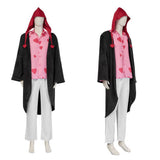 One Piece Corazon Pink Outfit Cosplay Costume Halloween Carnival Party Suit