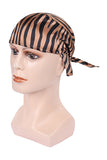 ONE PIECE FILM RED Usopp Cosplay Brown and Black Striped Headscarf Halloween Carnival Accessories   