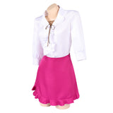 One Piece Heroines Nami Women Pink Dress Cosplay Costume Halloween Carnival Party Suit