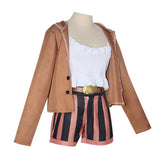 One Piece Jewelry Bonney Brown Set  Anime Character Cosplay Costume Outfits Halloween Carnival Suit