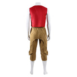 One Piece Luffy Cosplay Costume Men Halloween Carnival Party Suit