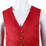 One Piece Luffy Cosplay Costume Men Halloween Carnival Party Suit